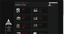 Desktop Screenshot of gothics-on-tour.de